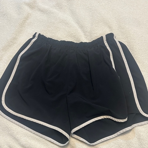 BCBGirls Pants - BCBGirls Black Shorts with White Trim